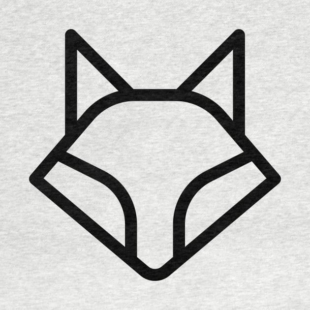 Fox, black line by Mixserdesign